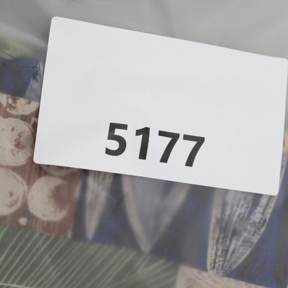 Tori Richard AOP Shirt Mens 2XL XXL Blue/Green Leaves All Over Print Cotton Lawn - Picture 11 of 11